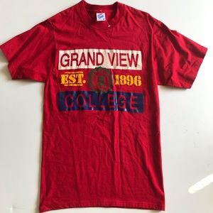 Vintage jerzees grand view Iowa shirt